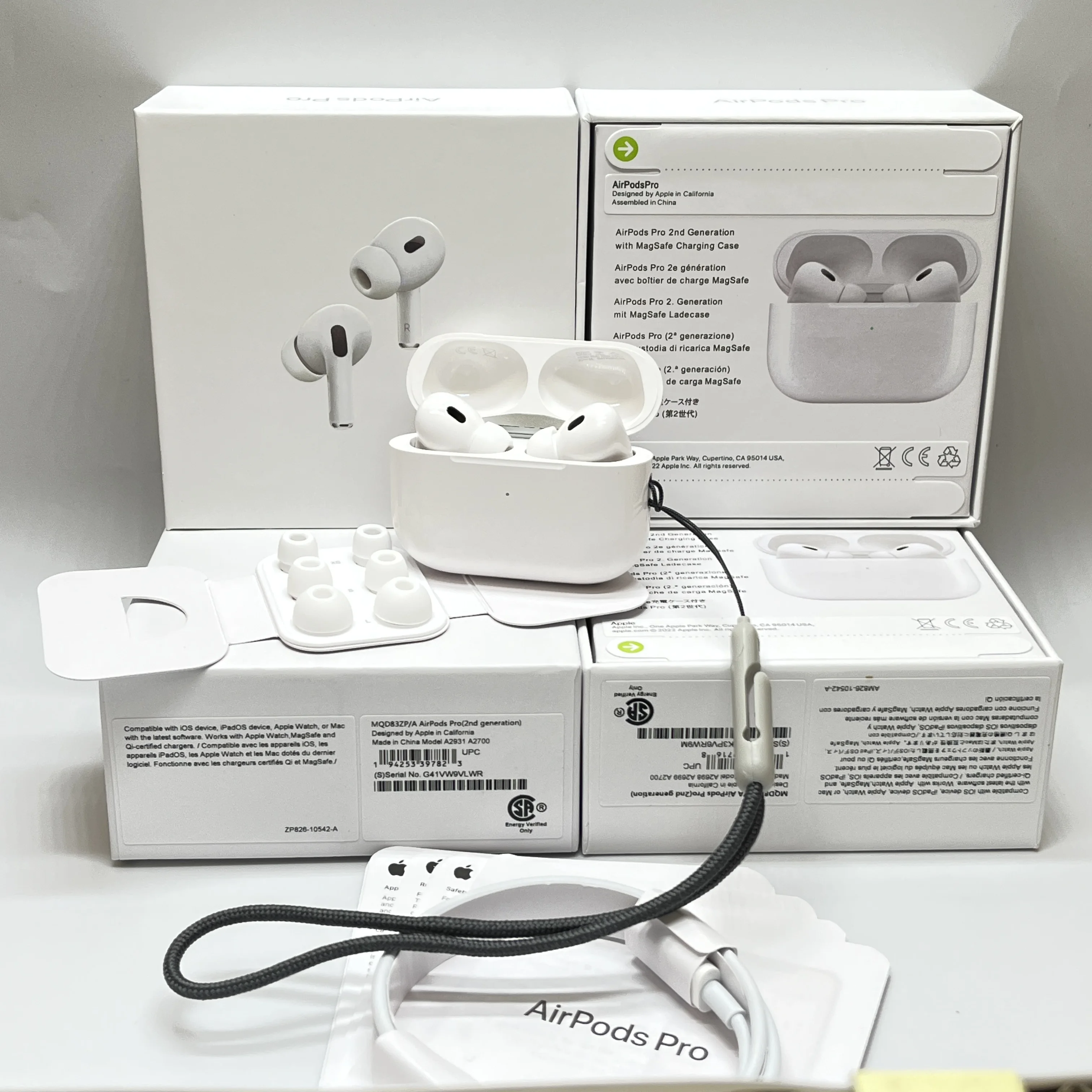 For Airpods Pro2 Air Gen 2 3 2nd 3rd Earphone For iOS 16 Wireless Headphones ANC Airoha 1562a appling airpodding Pro 2