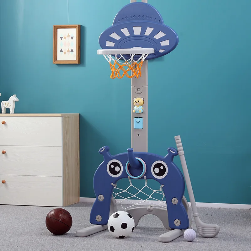 Kids Basketball Hoop Adjustable Height 3-in-1 Portable Outdoor Children Basketball Hoop Basketball Basket
