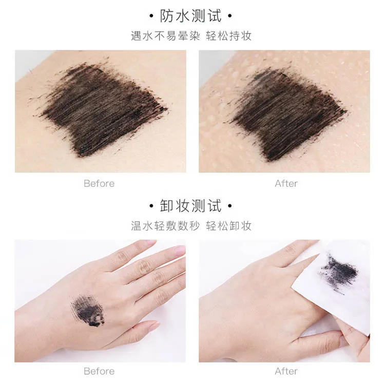 Wholesale custom private label 4D fiber mascara curling thick waterproof lengthening mascara