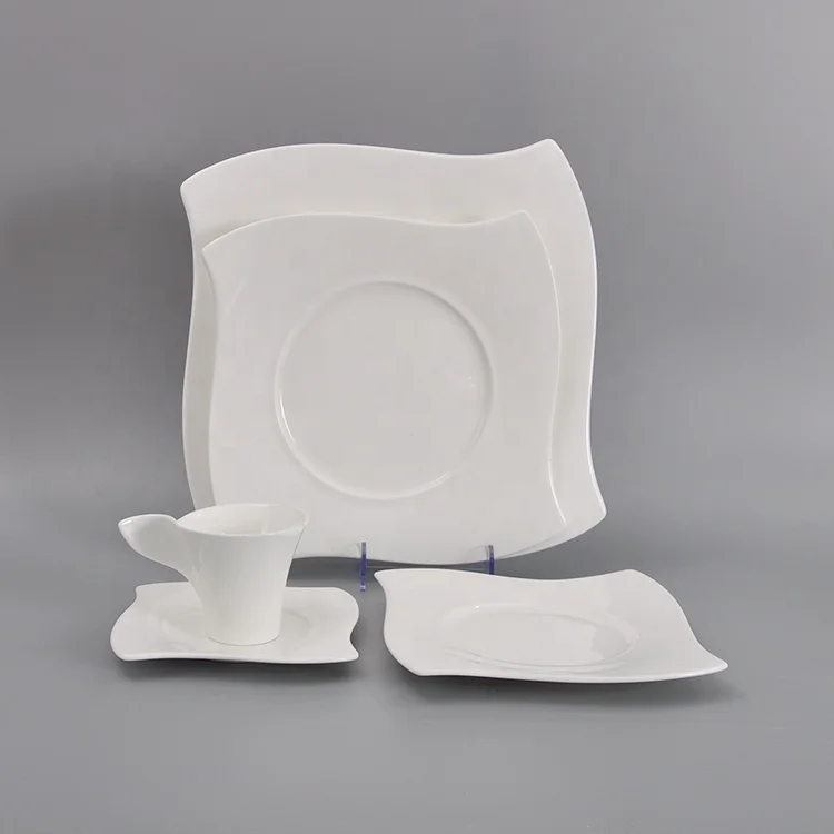 PT Royal Ware Custom Luxury White Bone China Dinner Set,Hotel Porcelain Dinnerware ceramica porcelana branca