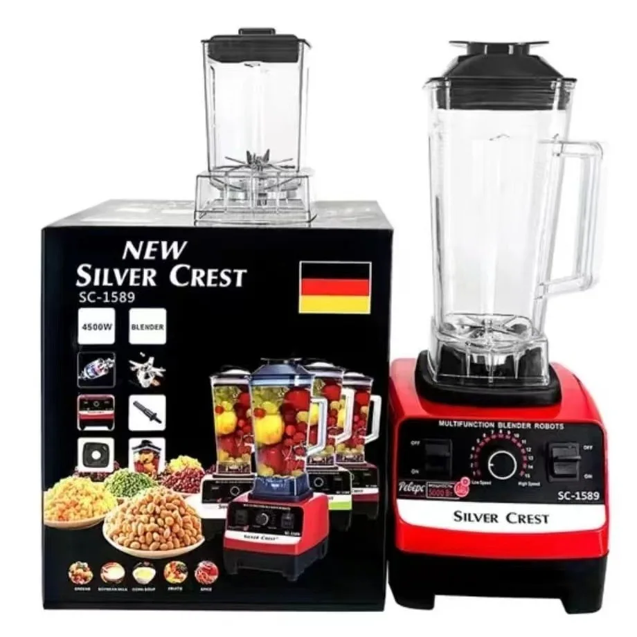 5500 Вт многофункциональный блендер для смузи, раздавливания льда, суп 6 лезвий из нержавеющей стали, идеальный помощник на кухне