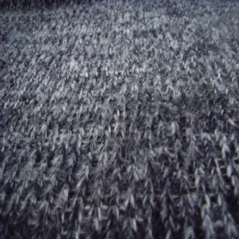 100% POLY STYLE MOHAIR FABRIC FOR SWEATERS