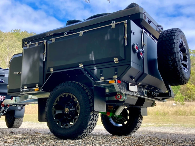 
Factory Suppply MIni Off Road Camping Trailers Small Camper Trailer with Bathrooms for Family 