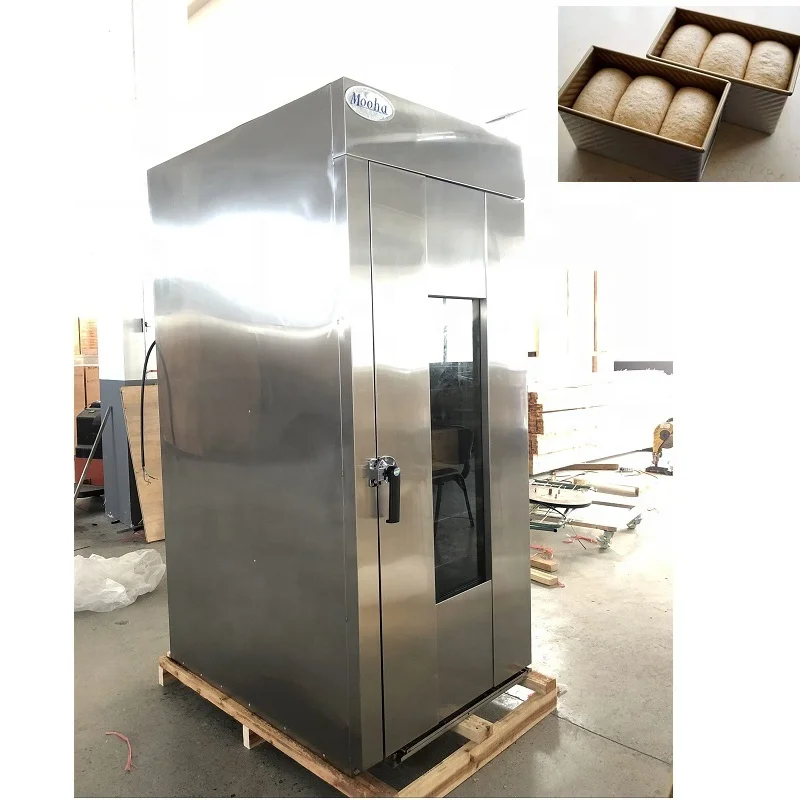 32 Tray Bread Fermentation Chamber Bakery Dough Proofer Toast Baguette Croissant Fermentation Bakery Machine