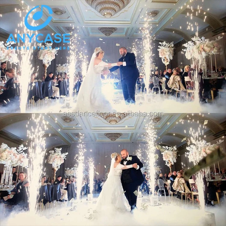 Fireworks Firing System Portable Cold Firework Spark Machine Wedding Stage Decoration