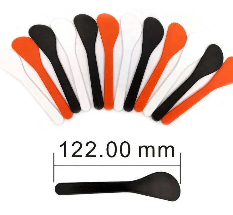 Best Selling Cosmetic Salon Plastic Cream Spatula Spoon On Sale