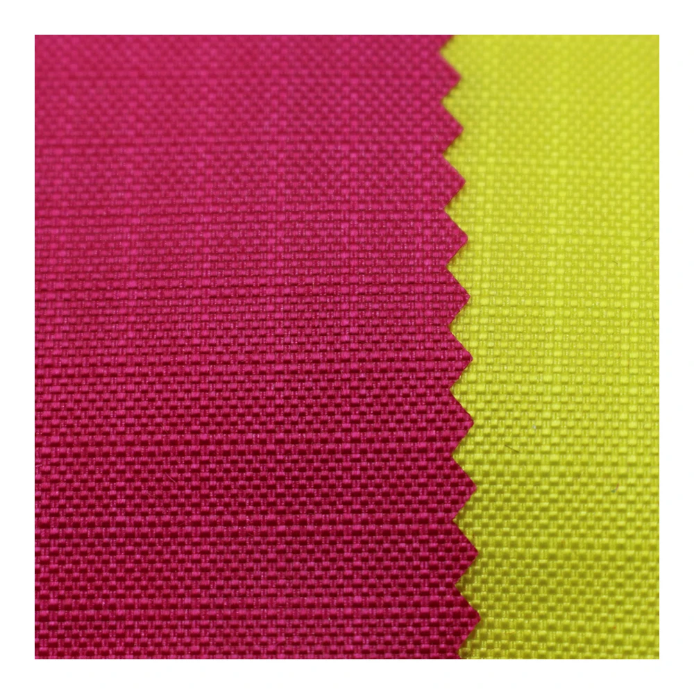 420D double line 0.7cm ripstop nylon fabric with pu coated