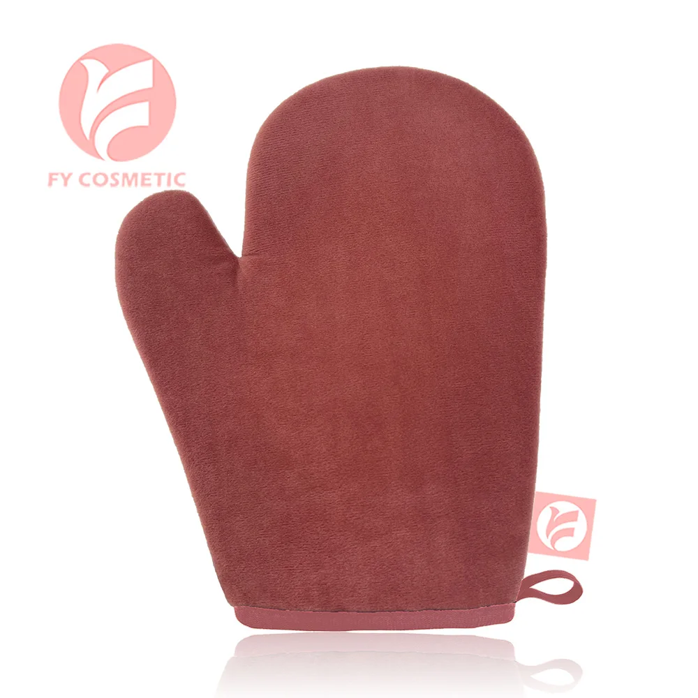 Streak-Free Reusable Even Application Body Self Tanning Mitt Body Lotion Tanning Cream Applicator Glove with Thumb