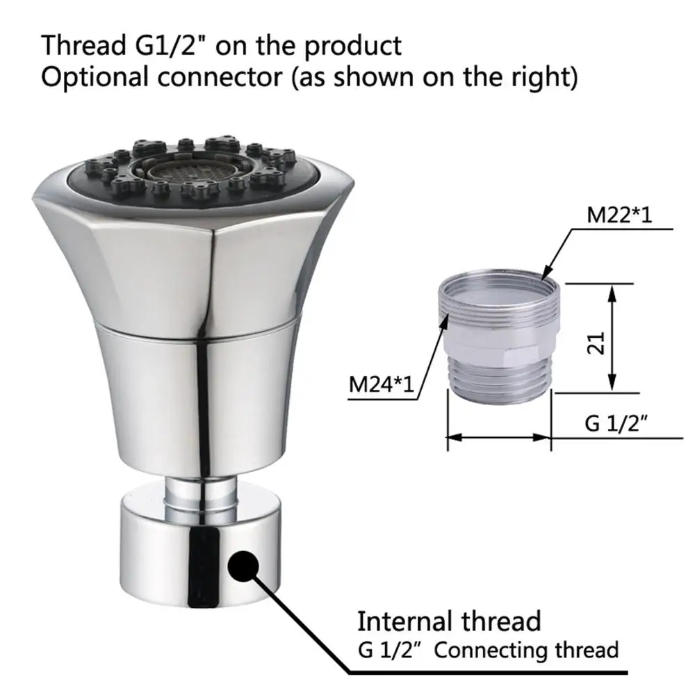 High quality faucet adaptor ajustable water filter for faucet water saving faucet filter