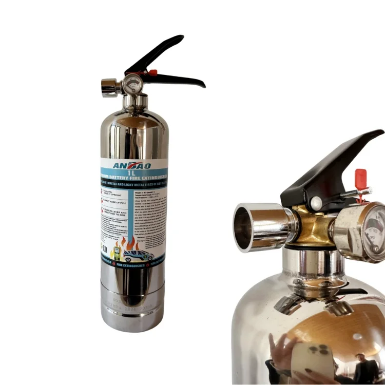 Portable fire suppression system Water base Lithium battery extinguisher 1L EV car use