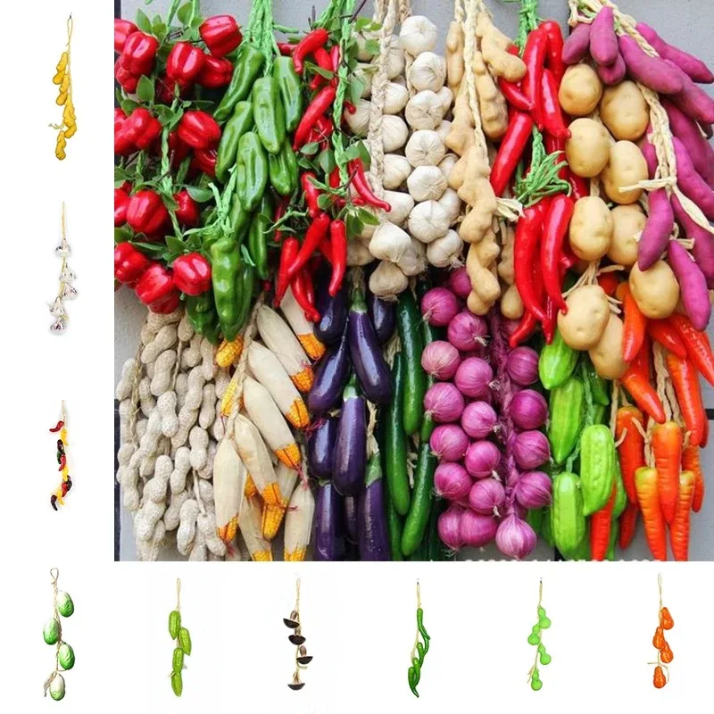 Promotional Simulation Artificial Food Vegetables Fake Chili Pepper Photography Props Decor
