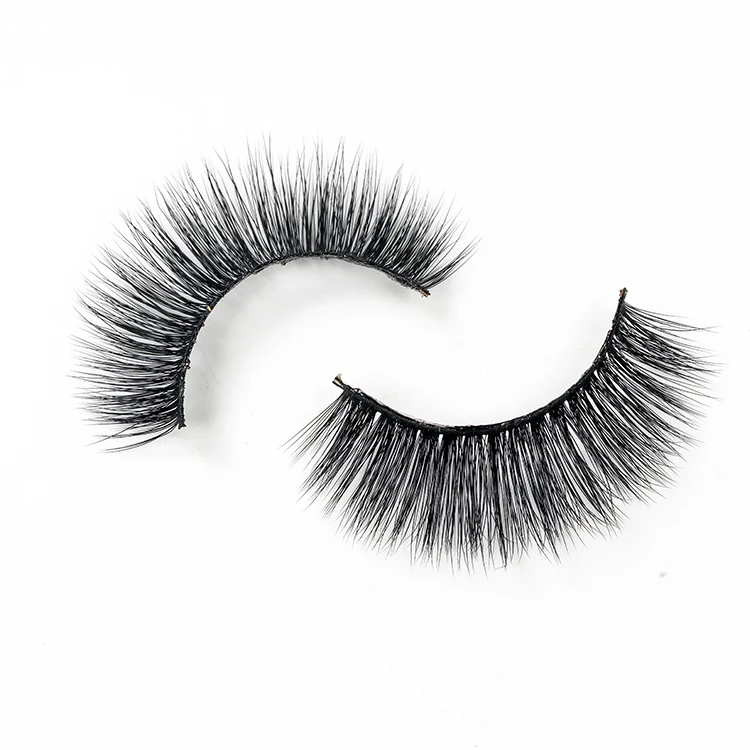 
Wholesale Diamond 3D Faux Lashes Silk Eyelashes Individual 100% Hand Made 3D Silk Eyelash 