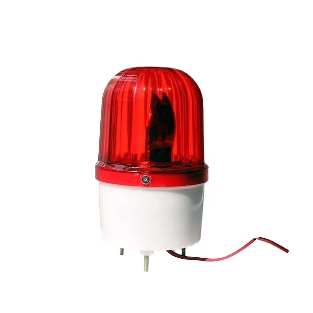 LTE-1101J dc12v24v AC220V rotary warning light with buzzer