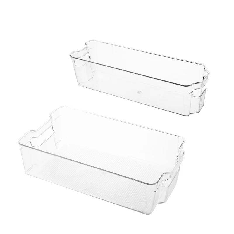 cupboard storage container stackable plastic box Cabinet storage box plastic vegetable box Fridge Storage