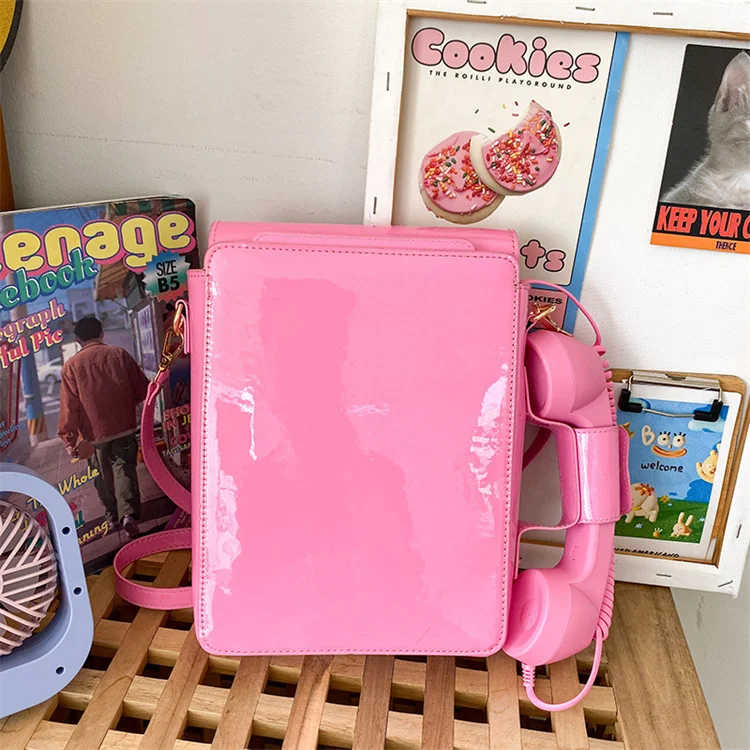 New European and American Fashion Creative Phone Bag Fun Simulation Digital Telephone Bag Cute Personality Messenger Bag