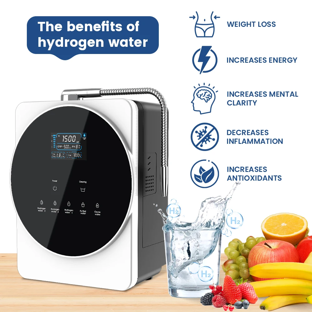Hydrogen Water Filling Machine Household 1500 PPB Hydrogen Water Maker Dropshipping Japan Hydrogen Water Generator