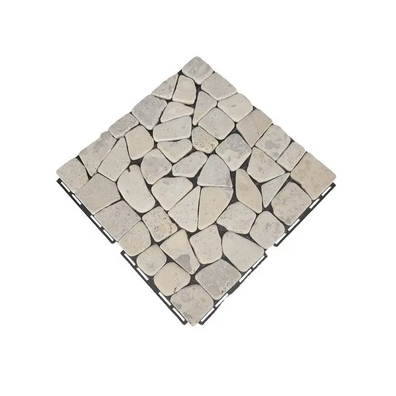 New spc flooring interlocking wpc decking composite for outdoor usage