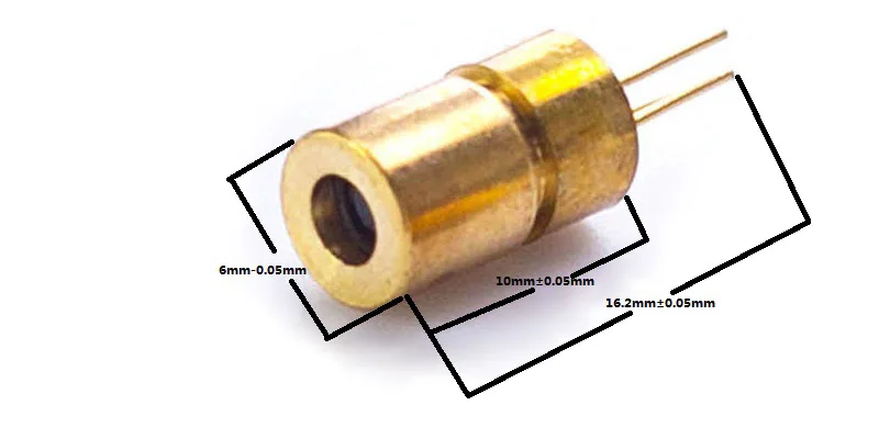 Supply 1.9-2.3v 5mw Red Dot Laser Diode 650nm Laser Module