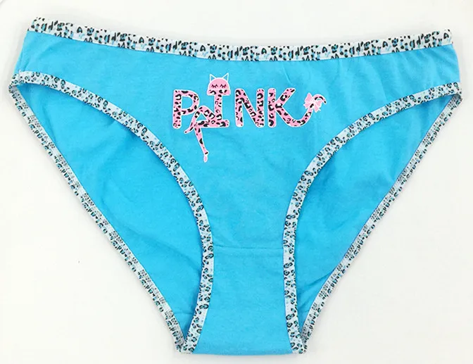 Factory OEM premium quality fancy design side leopard comfortable underwear panties