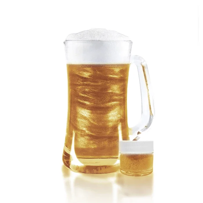 Wholesale Bulk Spray Food Grade Mica 15g Bottle All Natural Cockta Drink 24k Gold Dust Edible Glitter Cake Decoration Powder