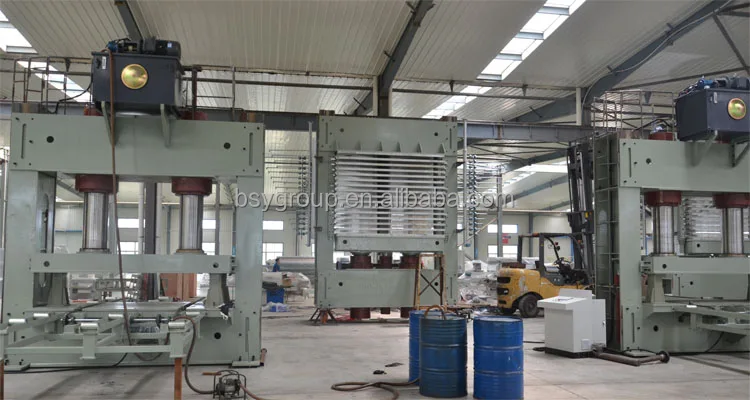 Пресс для фанеры CE