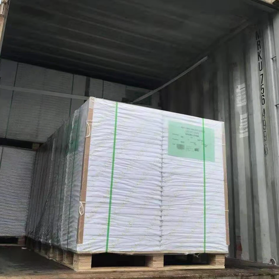 ningbo fold c1s coated FBB white board for packing