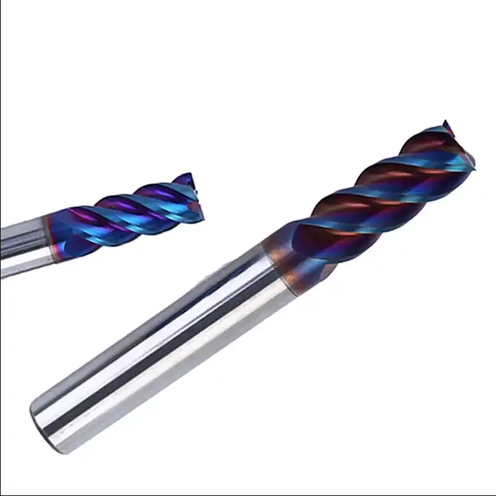 High Quality HRC 65 Milling Cutter Cnc Cutting Tool For Cutting Stainless For Middle East Market Steel