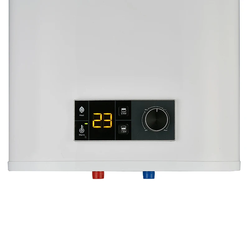 Top-Ranking 50L 1KW-3KW Enamel Tank Digital Display Heating Water Boiler Long-Life Storage Electric Water Heaters