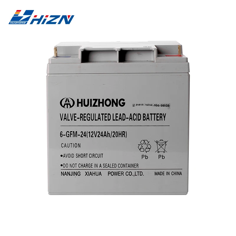 China Manufacturer AGM 12V 24AH Sealed Lead Acid Battery Factory Wholesale