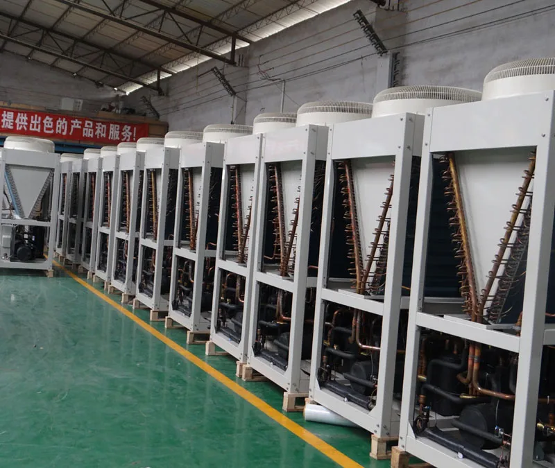 42kW EVI Air To Water Heat Pumps Water Heater  Air Source DC Inverter Pool Heat Pump