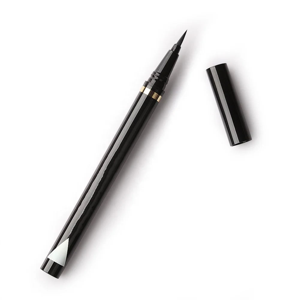 waterproof anti-sweat and sweat Eye Liner Pen with Flexible Felt Tip Professional Smudge Proof Strong eyeliner