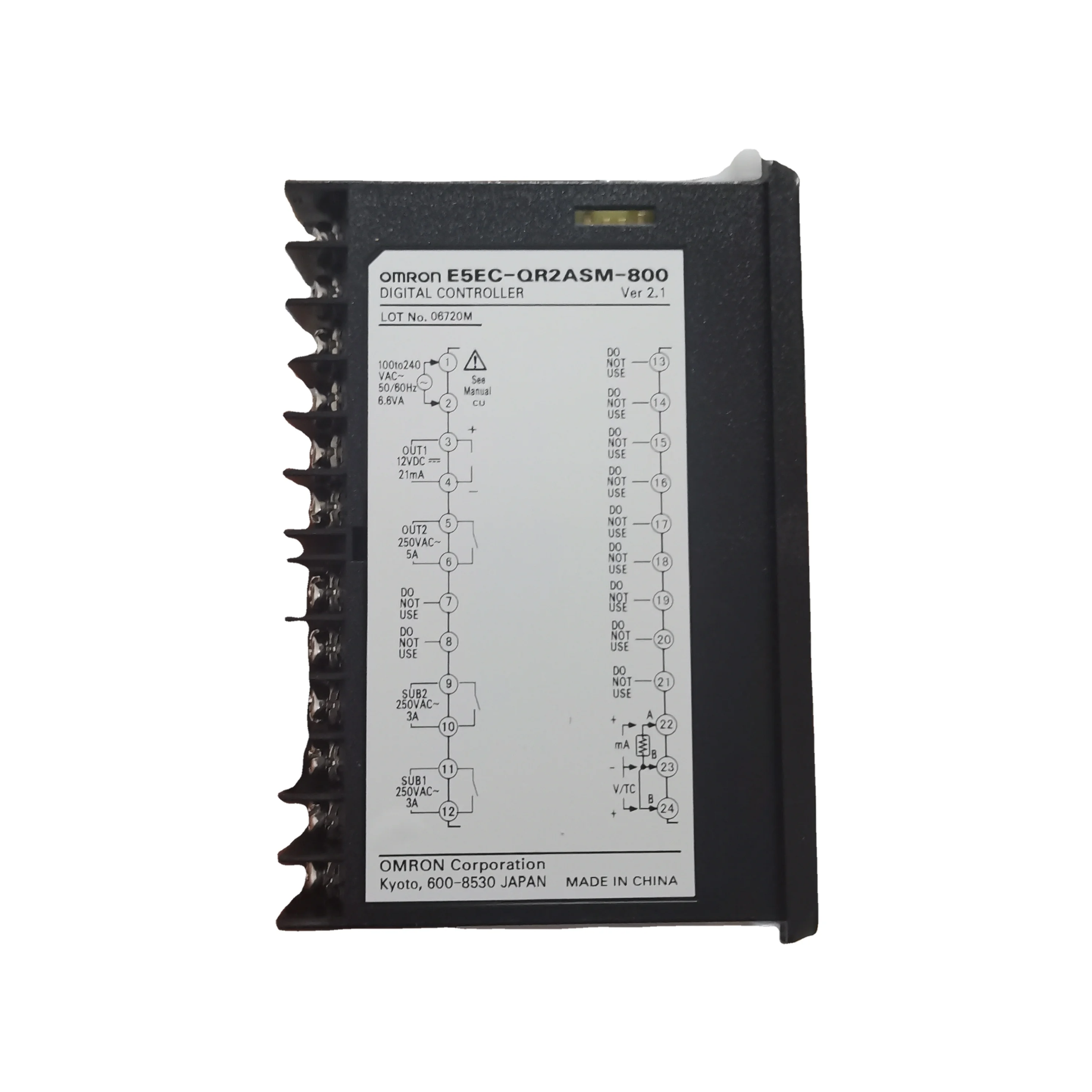 
NEW Original OMRON E5CC-QX2DSM-802 Electronic Thermostat E5EC Series 250V10A 