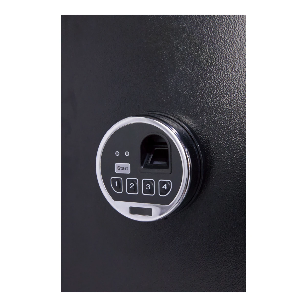 Europe Metal Steel Case Cabinet Digital Biometric Fingerprint Gun Safe Box with Fingerprint identification lock and password key