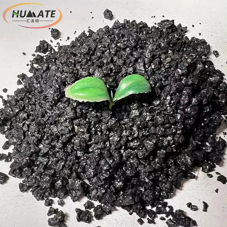Ningxia Humate factory sale super potassium humate granular raw material humic acid potassium salt
