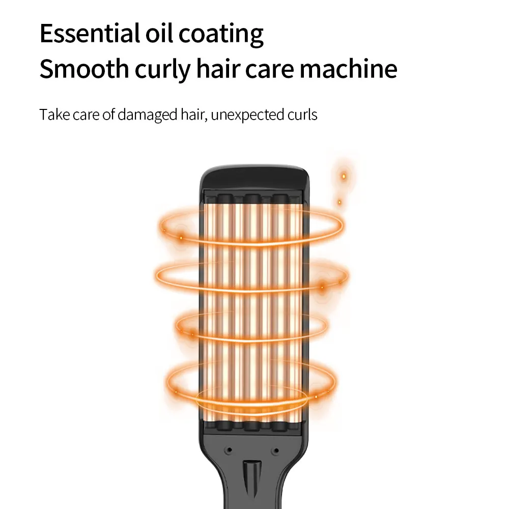 High Quality Customize Titanium Hair Straightener curler 2 in 1 Flat Irons For Keratin Use Private Label Iron