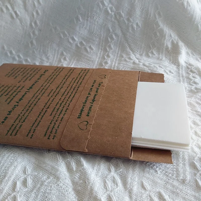 Natural Laundry sheet plant extract laundry detergent sheets