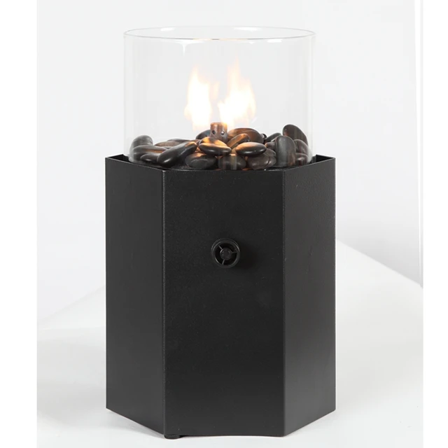 tabletop firepit black