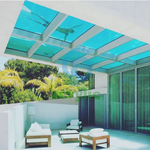 PG Modern Plexiglass Glass Wall Acrylic Product Swimming Pool