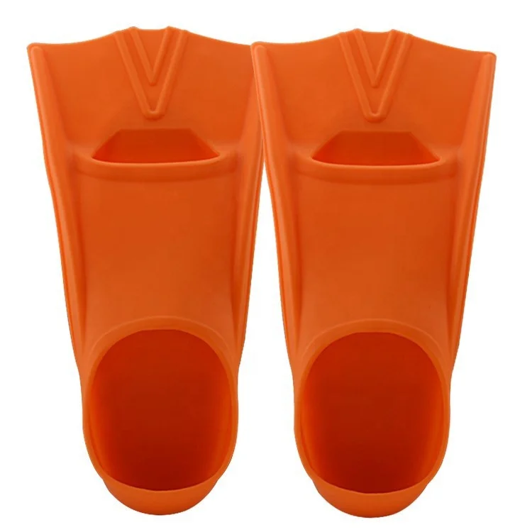 OEM printing logo swim silicone rubber fins diving fins Manufacturers custom logo color soft silicon full foot diving fin