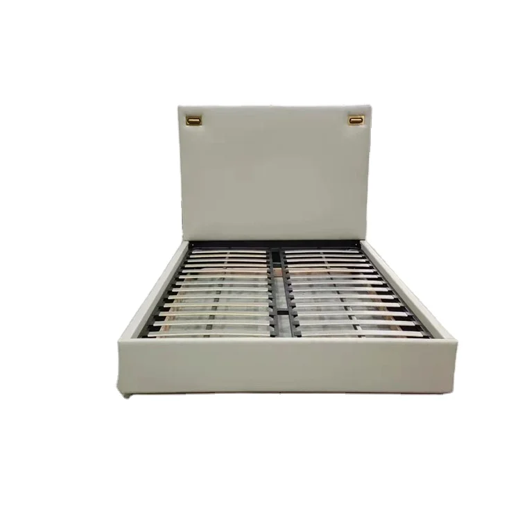 Wholesale Double Size Pu Leather Plywood Modern Style Plat Design Hotel  Bed Headboard