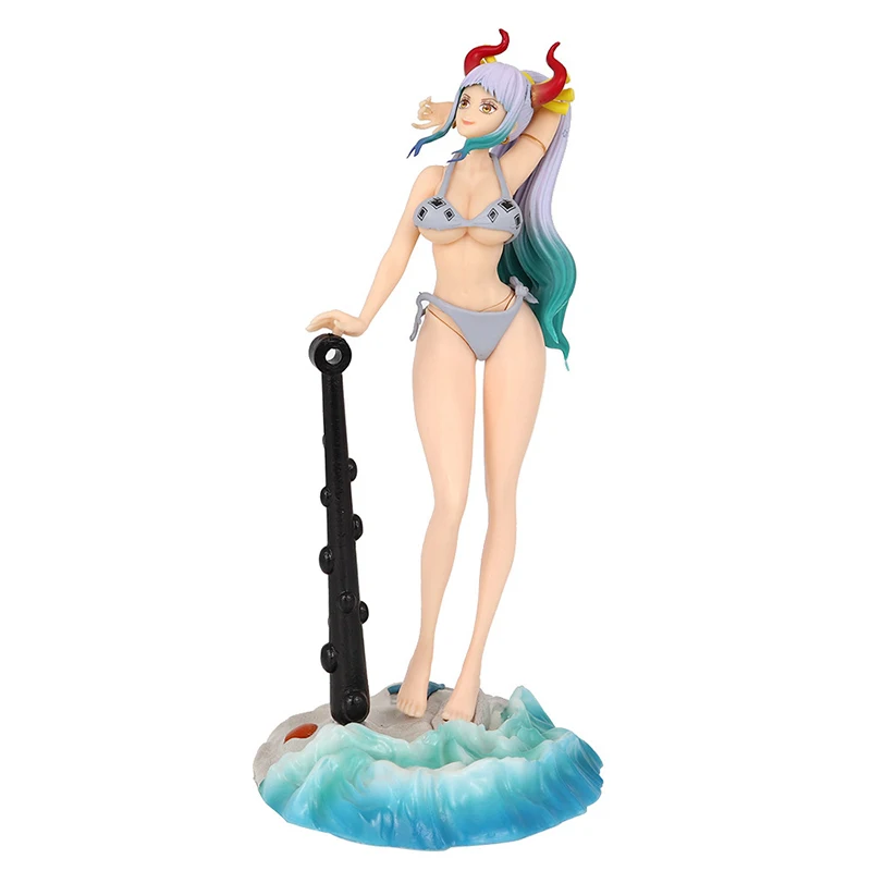 New Product One Pieced Swimwear Yamato Standing Posture Beautiful Girl Bikini Model Anime Figure Cartoon-Character