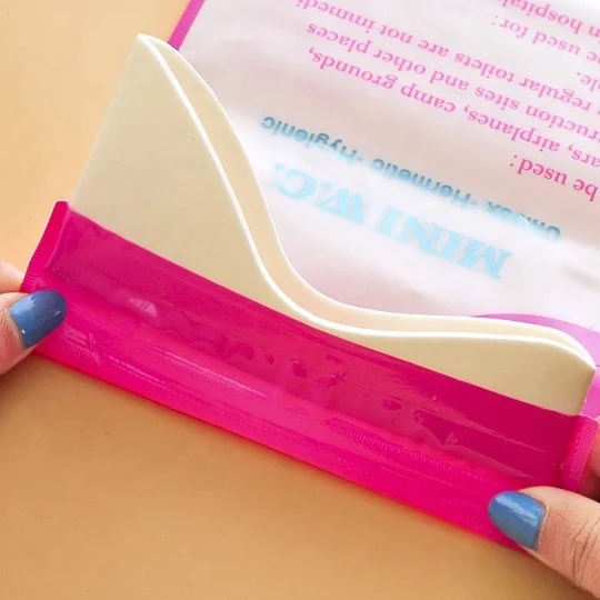 Custom 600ml 800ml Disposable Portable Outdoor  Vomit Bags  Car Travel Emergency Unisex Urine Pee Bag With Gel