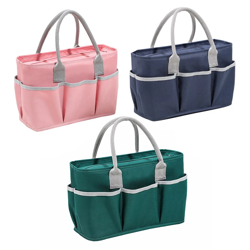 Fashion And Light Weight Mother Cooler Lunch Insulated Milk Bag Waterproof Diaper Bag Baby Care Tote Bag With Multi-pockets