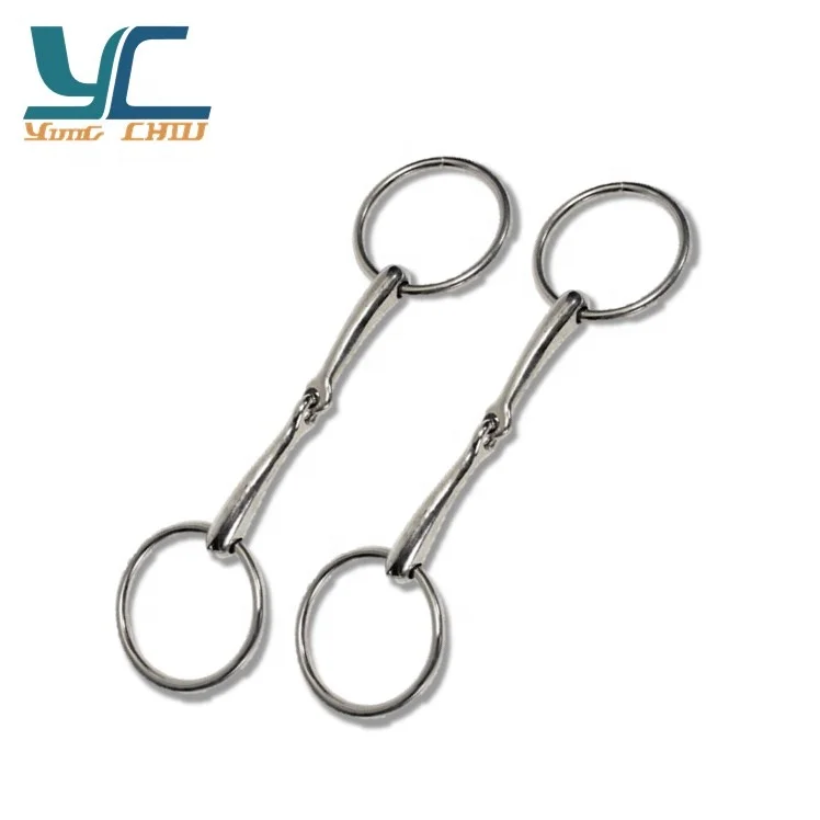 cheek rubber sweet iron walking ring snaffle horse bit