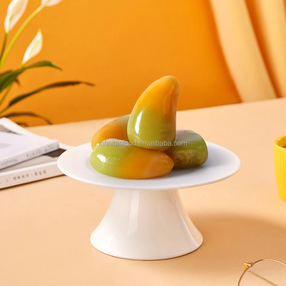 Factory Customizable Healthy Candy Nutritious Fruit Desserts 6 Taste Choices Mango Taste Soft Fruit Peeling Sugar