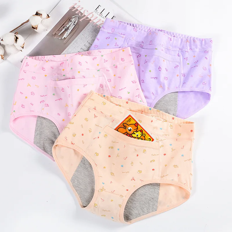 Best Sale Girl Leakage Proof Heavy Flow Menstrual Underwear Various Styles Women Period Panties