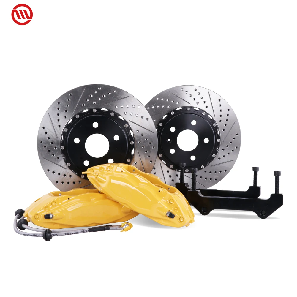 TSL 6410 Modified Racing Brake 4 Pot Caliper with 330/355/380MM Disc for BMW E46 E90 E91 E93 F10 F30 F18