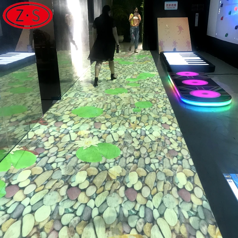 
New AR product augmented reality interactive floor system interactive projector games 