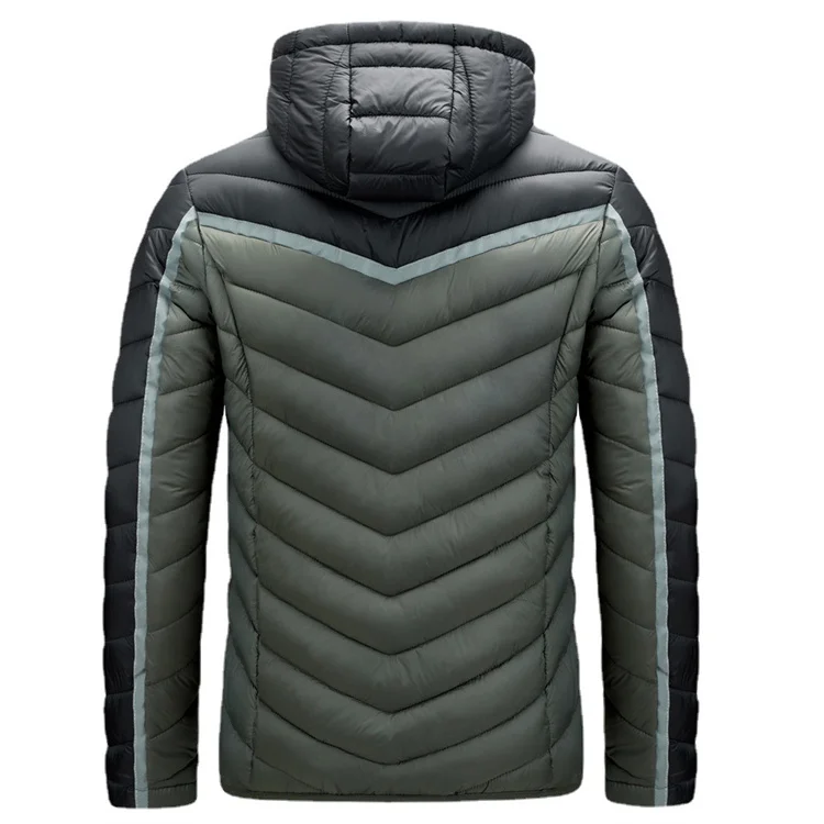 Limited Time Promotion Mens Winter 100%nylon Hiking Padded Jacket With Hood