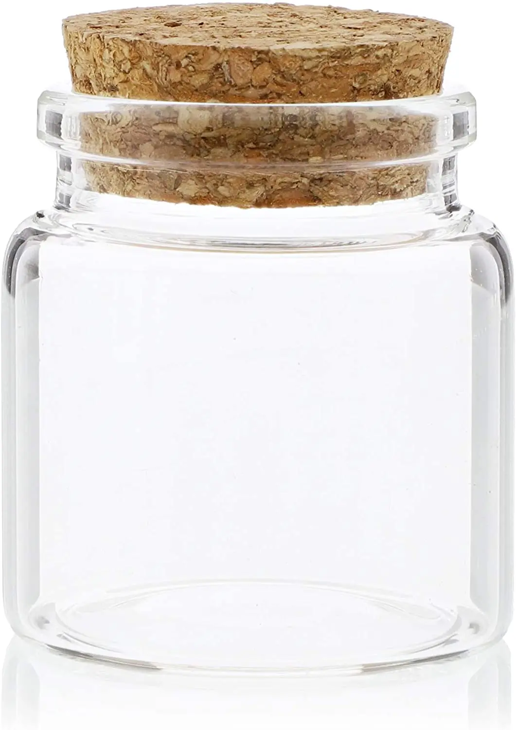 20 ml Small Borosilicate Glass Vials with Cork Stoppers Freshness Preservation cork jars bill candy container